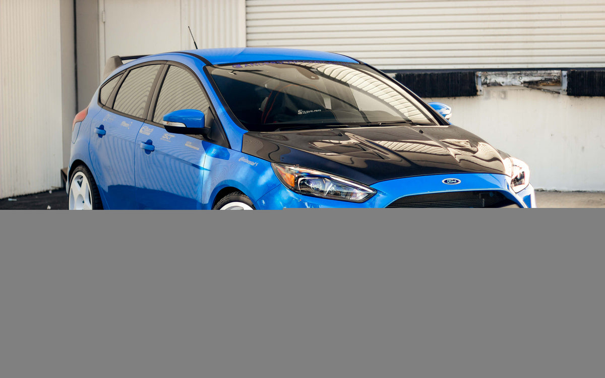 Type-AR carbon fiber rocker panels for 2016-2018 Ford Focus RS