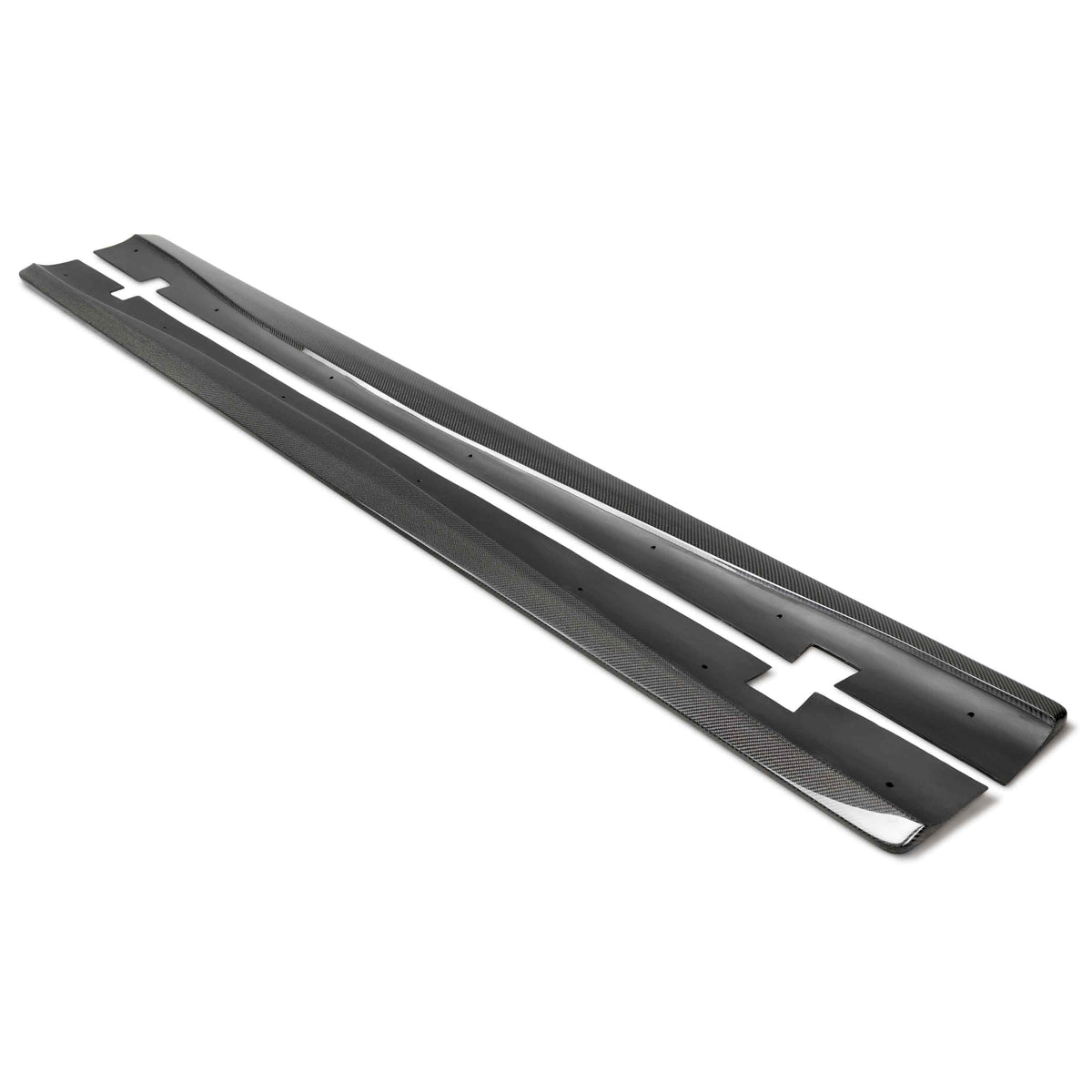 Type-MB carbon fiber side rocker panels for 2020-2023 Dodge Charger Widebody