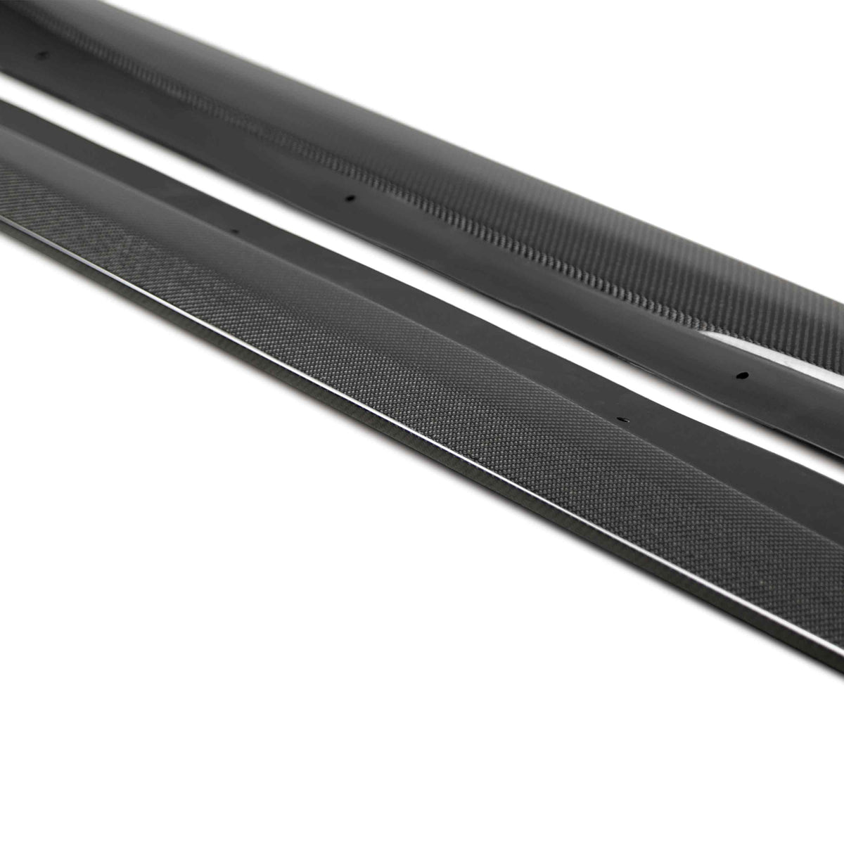 Type-MB carbon fiber side rocker panels for 2020-2023 Dodge Charger Widebody