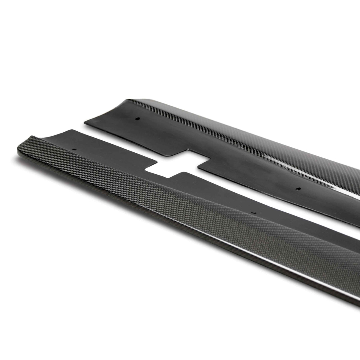 Type-MB carbon fiber side rocker panels for 2020-2023 Dodge Charger Widebody