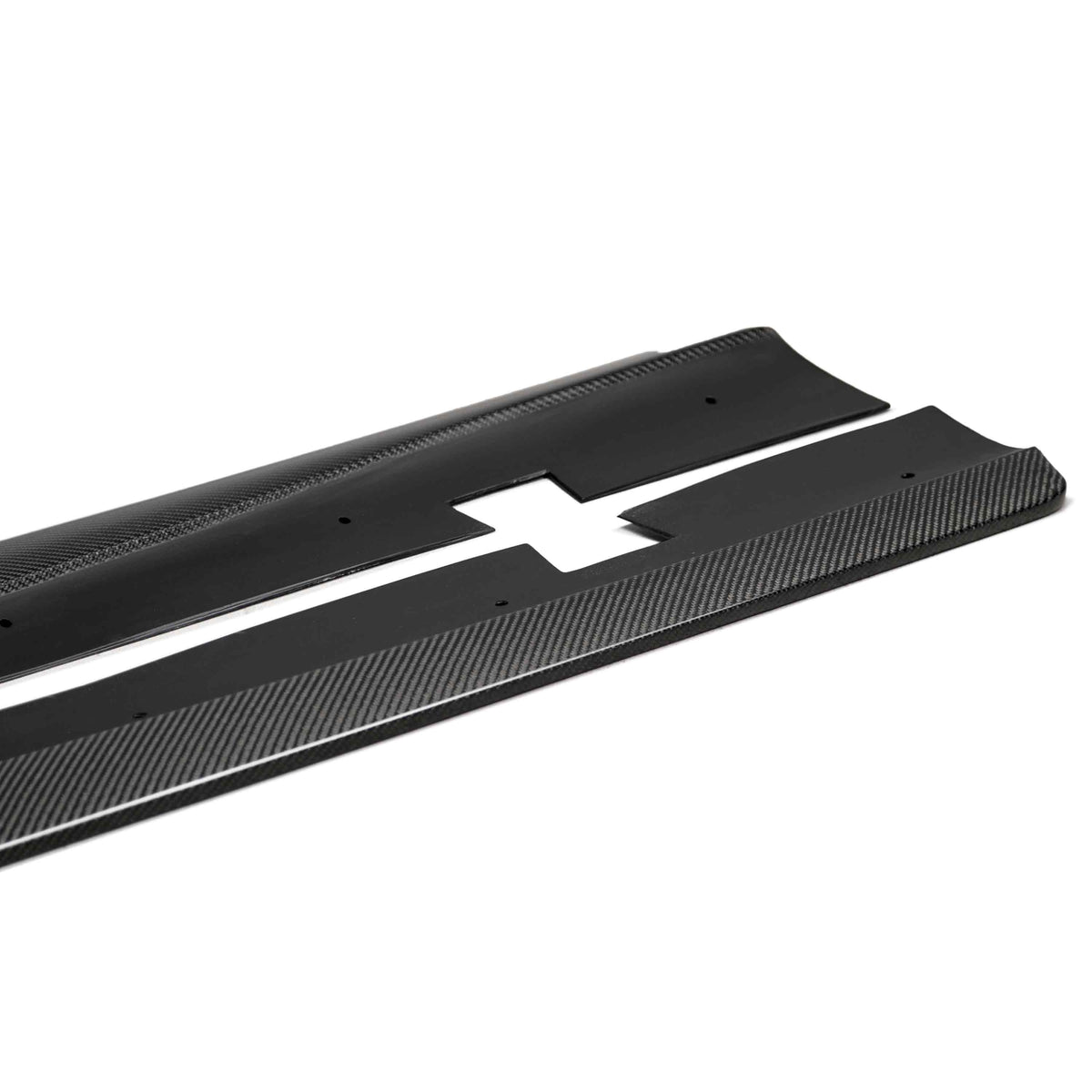Type-MB carbon fiber side rocker panels for 2020-2023 Dodge Charger Widebody