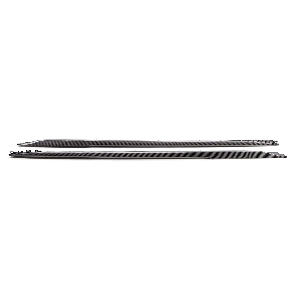 Type-ST carbon fiber side rocker panel extensions for 2022-2026 Cadillac CT5-V Blackwing