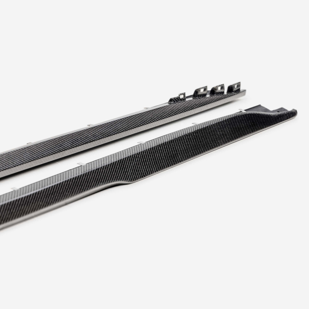 Type-ST carbon fiber side rocker panel extensions for 2022-2026 Cadillac CT5-V Blackwing
