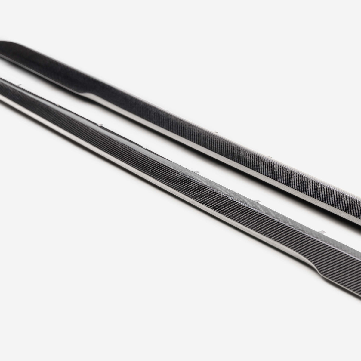 Type-ST carbon fiber side rocker panel extensions for 2022-2026 Cadillac CT5-V Blackwing