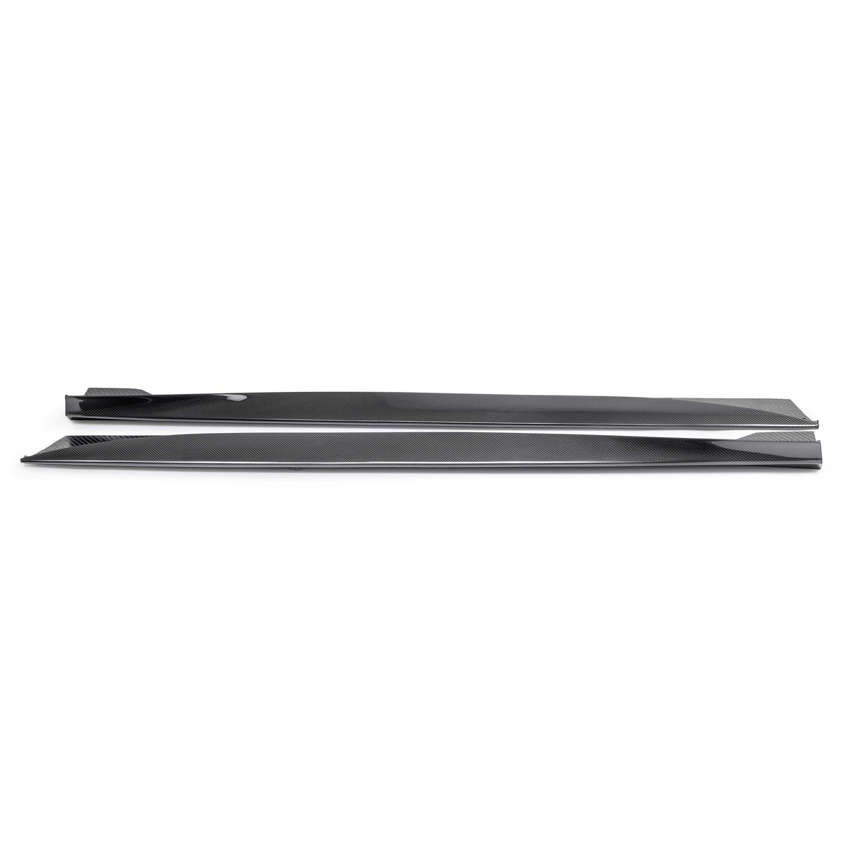 Type-AZ carbon fiber rocker panel splitter for 2023-2026 Chevrolet C8 Z06