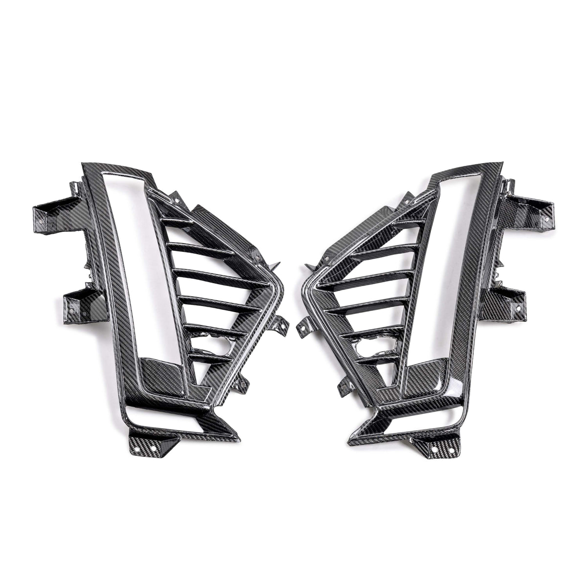 Type-OE carbon fiber side grilles for 2022-2024 Cadillac CT5-V Blackwing