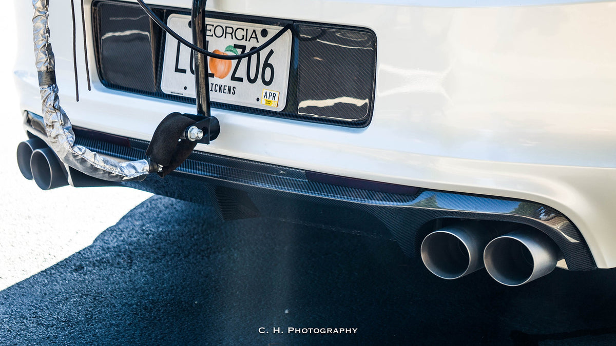 Carbon fiber license plate panel for 2013-2014 Ford Mustang GT/V6/GT500/2013 BOSS 302