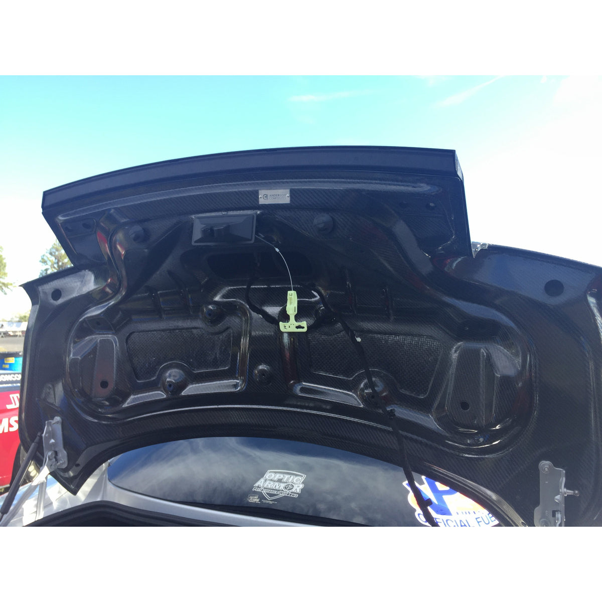 Type-OE double sided carbon fiber decklid for 2015-2023 Ford Mustang
