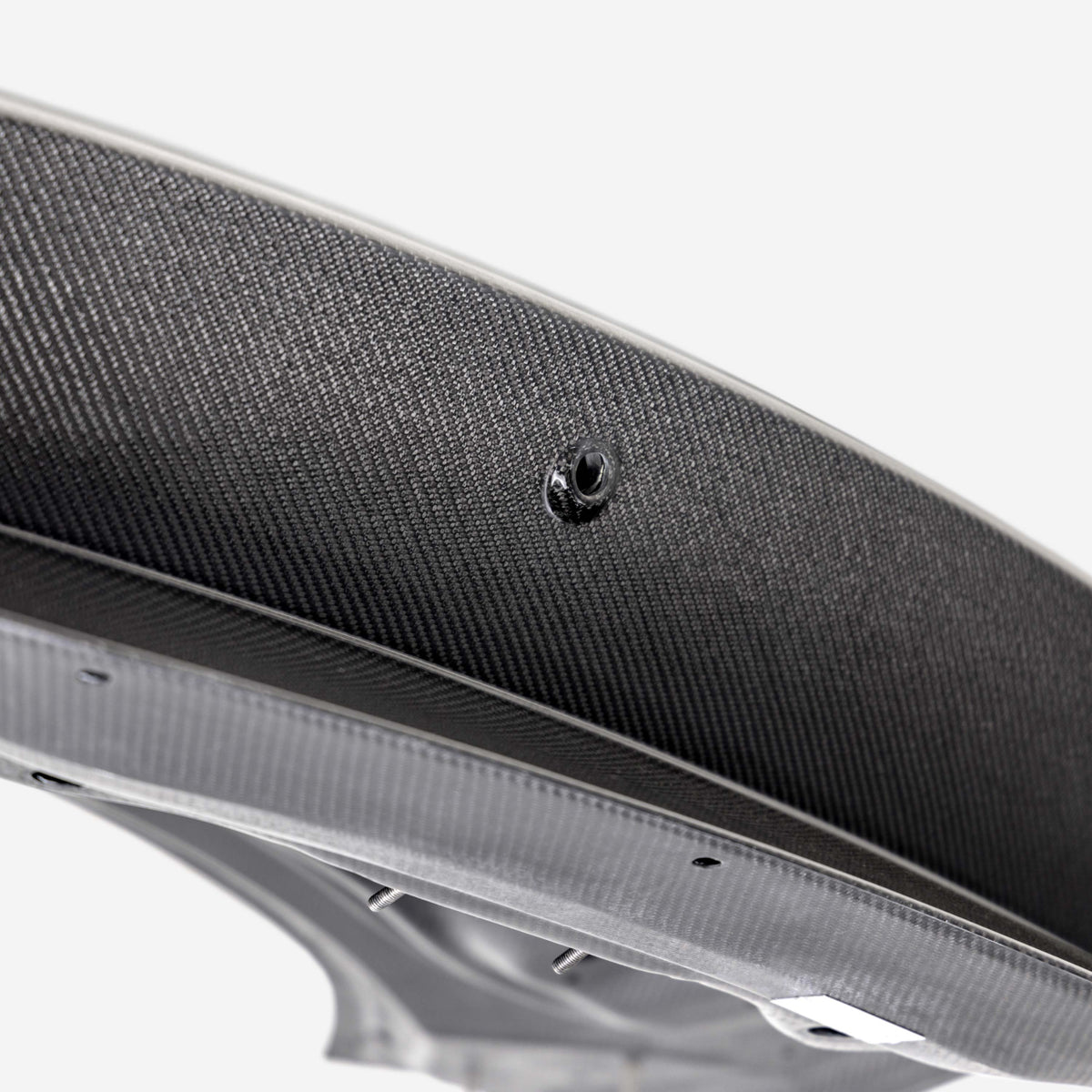 Type-AC double sided carbon fiber 1-piece decklid for 2024-2026 Ford Mustang with holes for spoiler mounting