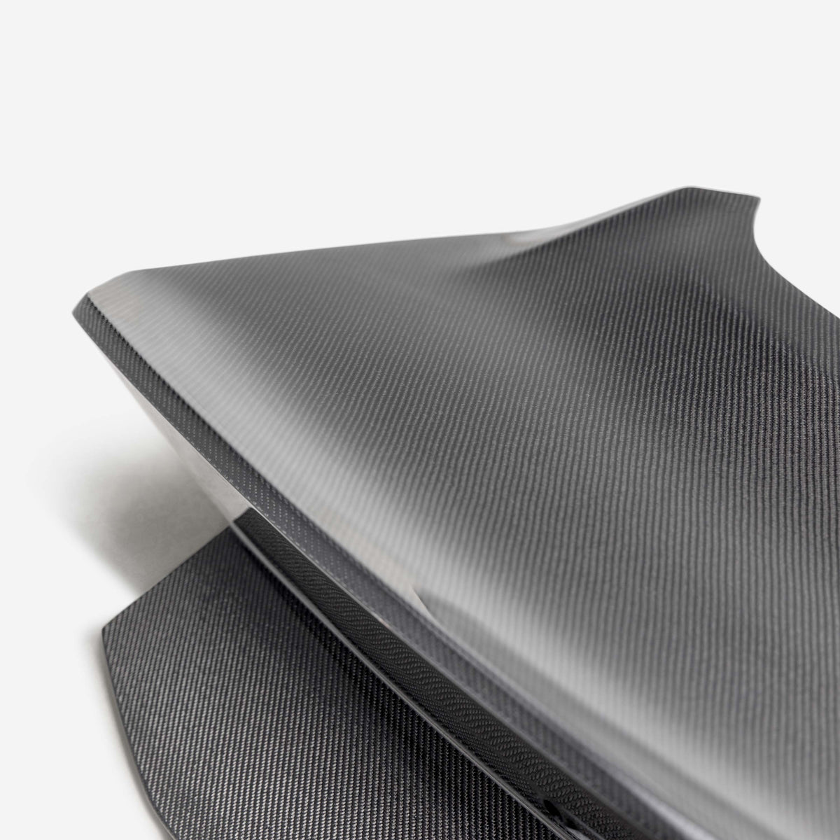 Type-SA double sided carbon fiber 1-piece decklid with integrated spoiler for 2024-2026 Ford Mustang