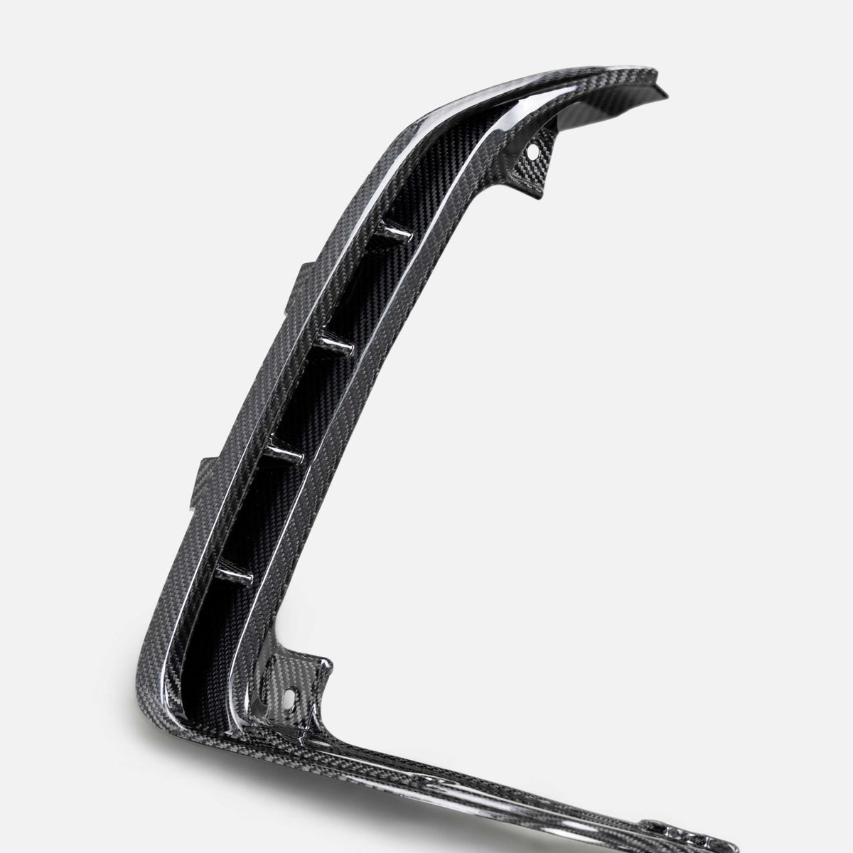 Type-OE carbon fiber tail light surrounds for 2021-2024 RAM TRX and 2025 RHO (Pair)