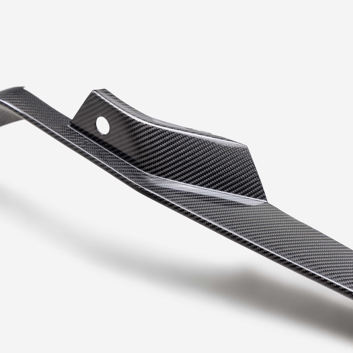 Carbon fiber upper grille deflectors for 2023-2024 Chevrolet C8 Z06