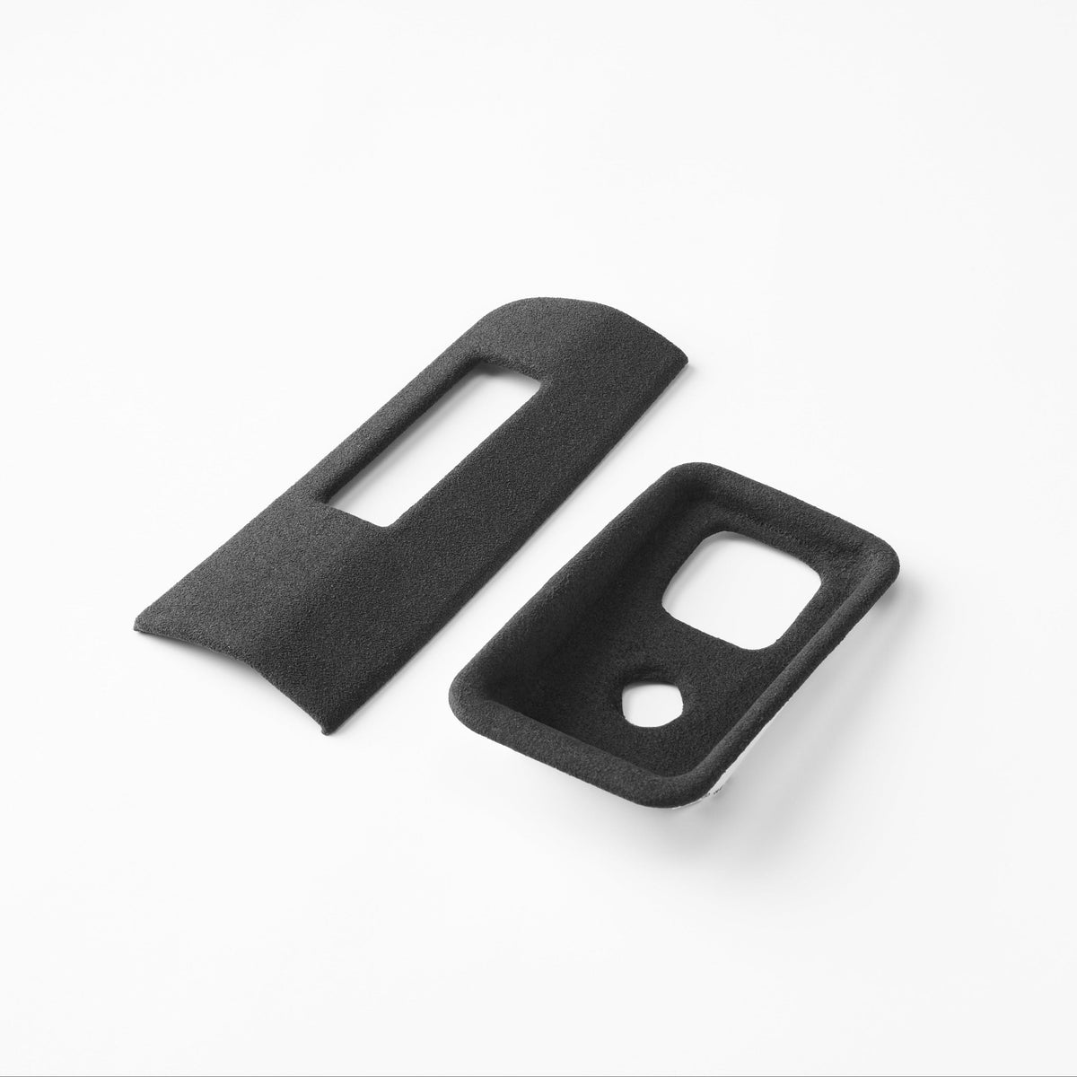 Corvette C8 Suede Leather Left Side Card Slot & Hand Brake Switch Trim Cover