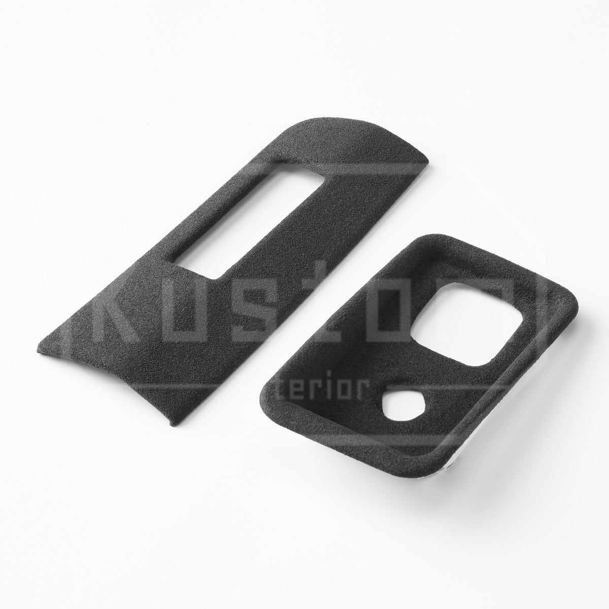 Corvette C8 Suede Leather Left Side Card Slot & Hand Brake Switch Trim Cover