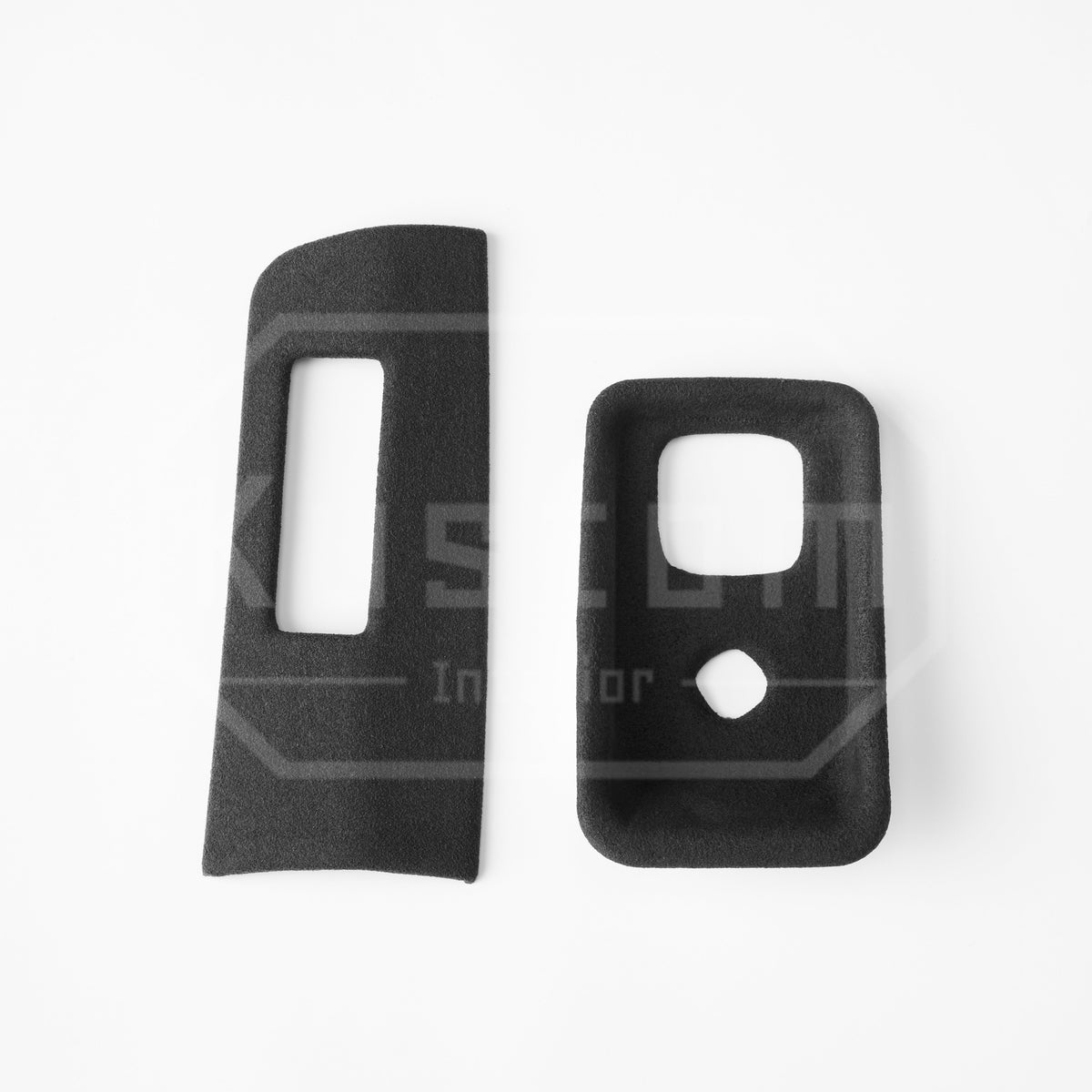 Corvette C8 Suede Leather Left Side Card Slot & Hand Brake Switch Trim Cover
