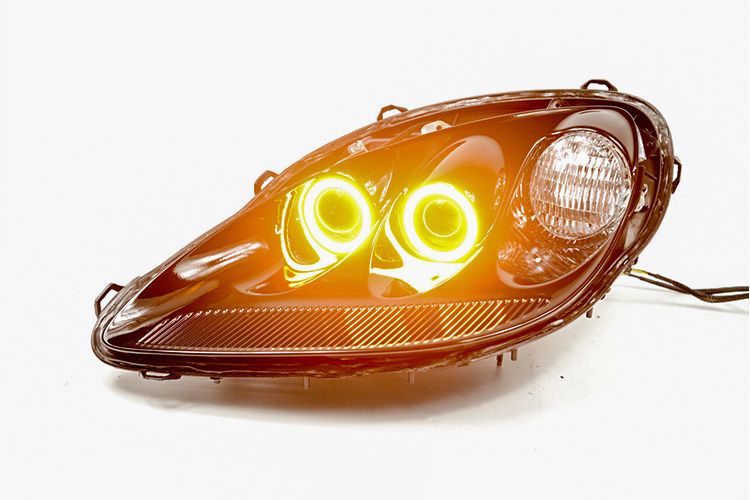 2005-2013 C6 Corvette Diode Dynamics Switchback Headlight Halo Rings