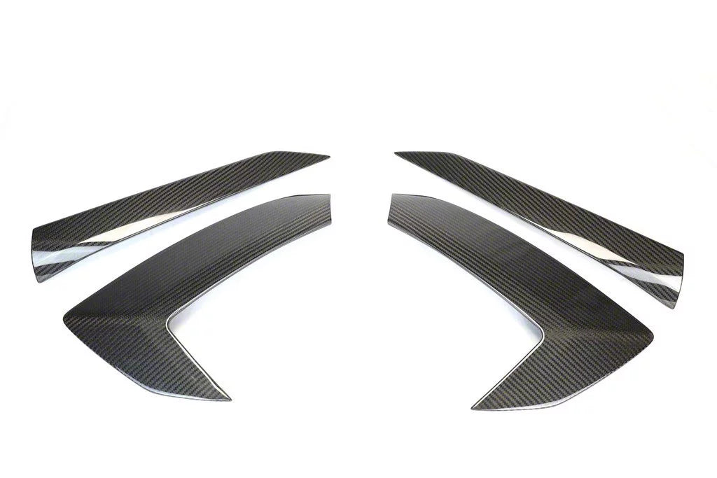APR Performance Door Handle and Quarter Panel Trim Package; Carbon Fiber (20-26 Corvette C8)