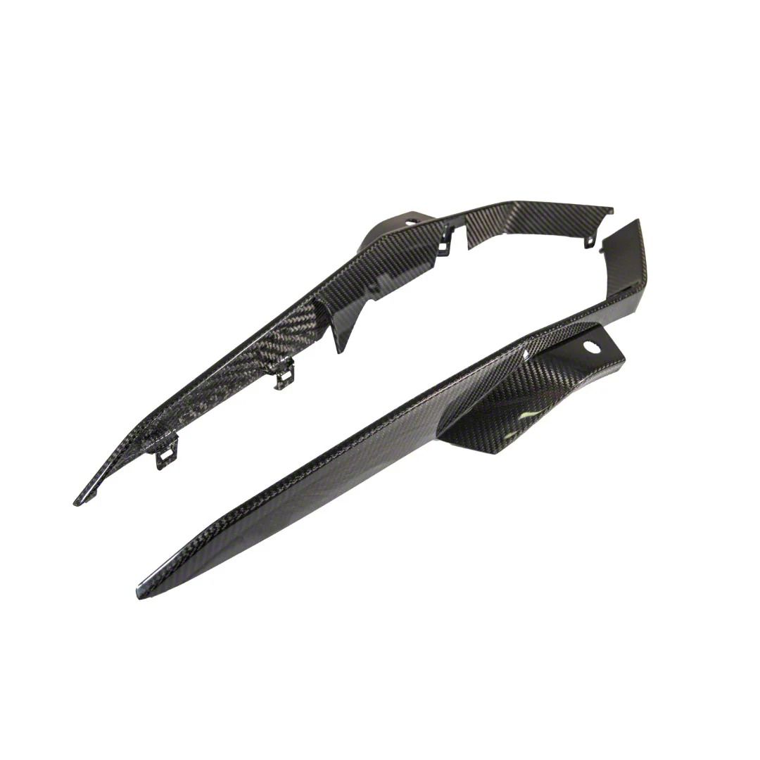 APR Performance Front Bumper Grille Inserts; Carbon Fiber (23-26 Corvette C8 Z06)