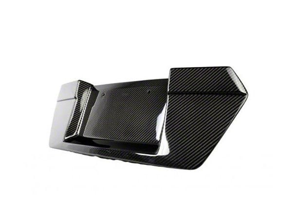 APR Performance License Plate Backing; Carbon Fiber (20-26 Corvette C8)