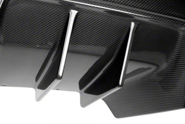 APR Performance Version 2 Rear Diffuser without Undertray; Carbon Fiber (14-19 Corvette C7)