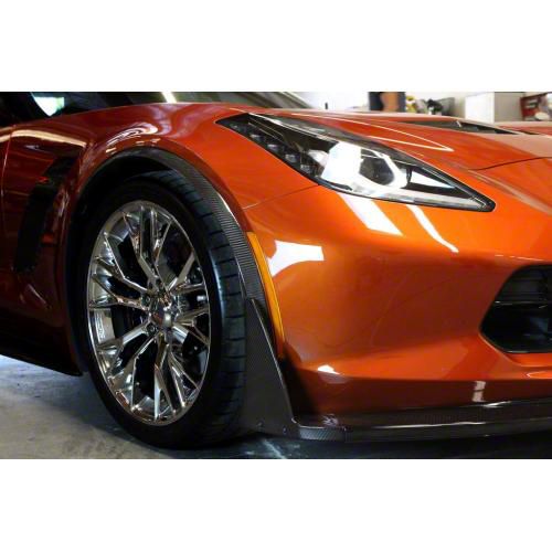 APR Performance Wheel Arch Moldings; Carbon Fiber (15-19 Corvette C7 Z06)