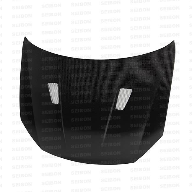 Seibon 10-11 VW Golf GTI 5K/MK6 TM Carbon Fiber Hood w/ Shaved Emblem