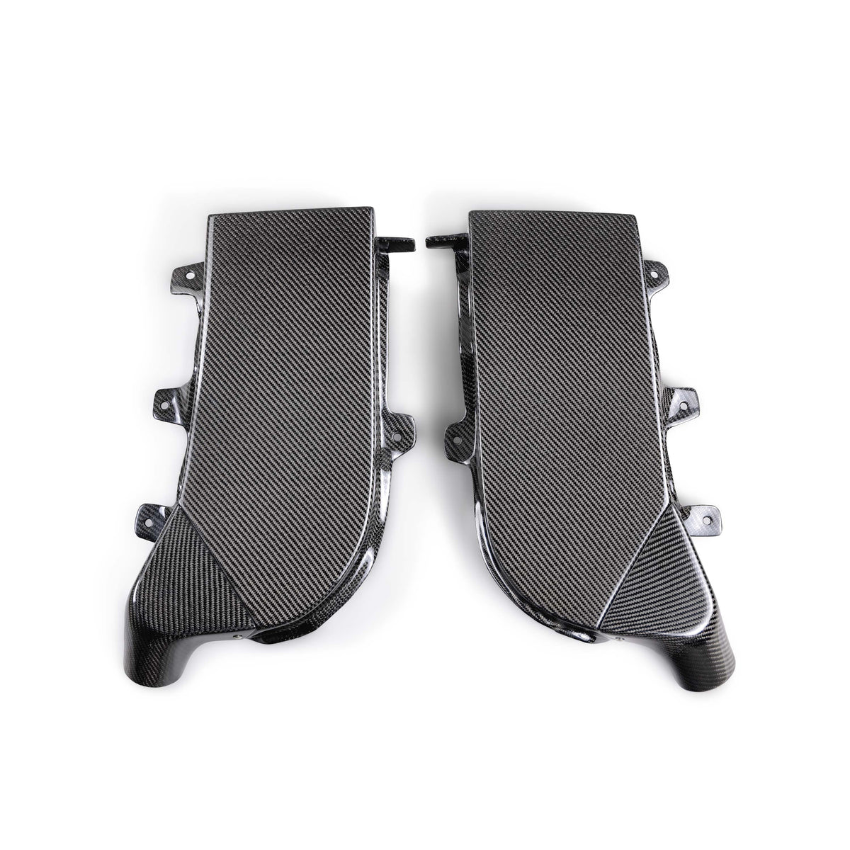 Carbon fiber brake cooling duct for 2023-2026 Nissan Z