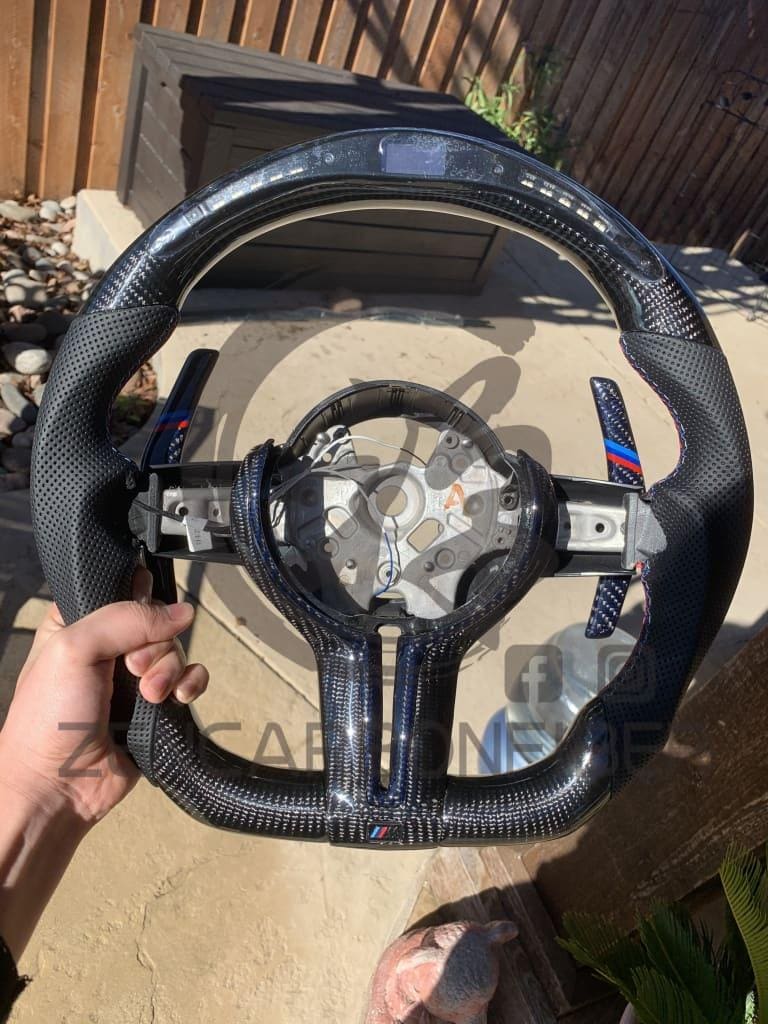 BMW F2X/F3X/F8X/F1X Carbon Fiber Steering Wheel