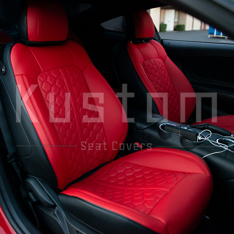 2024+ Ford Mustang S650 Convertible Leather Seat Covers
