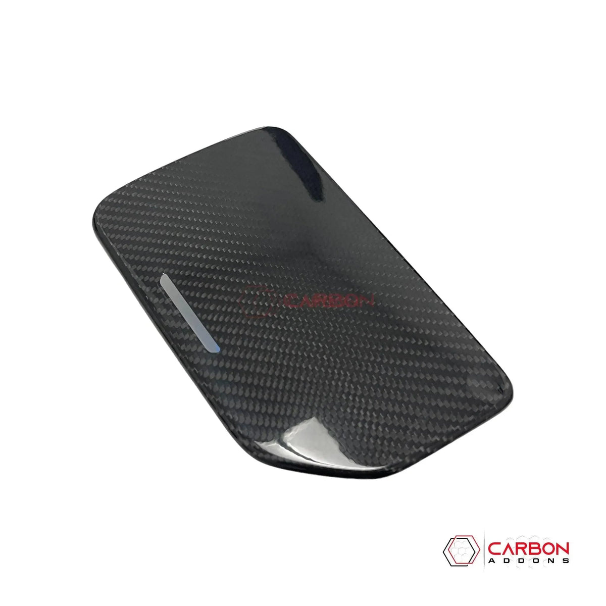 C8 Corvette Real Carbon Fiber Center Console Cup Holder Lid Cover | Interior Upgrade (2020–2025)
