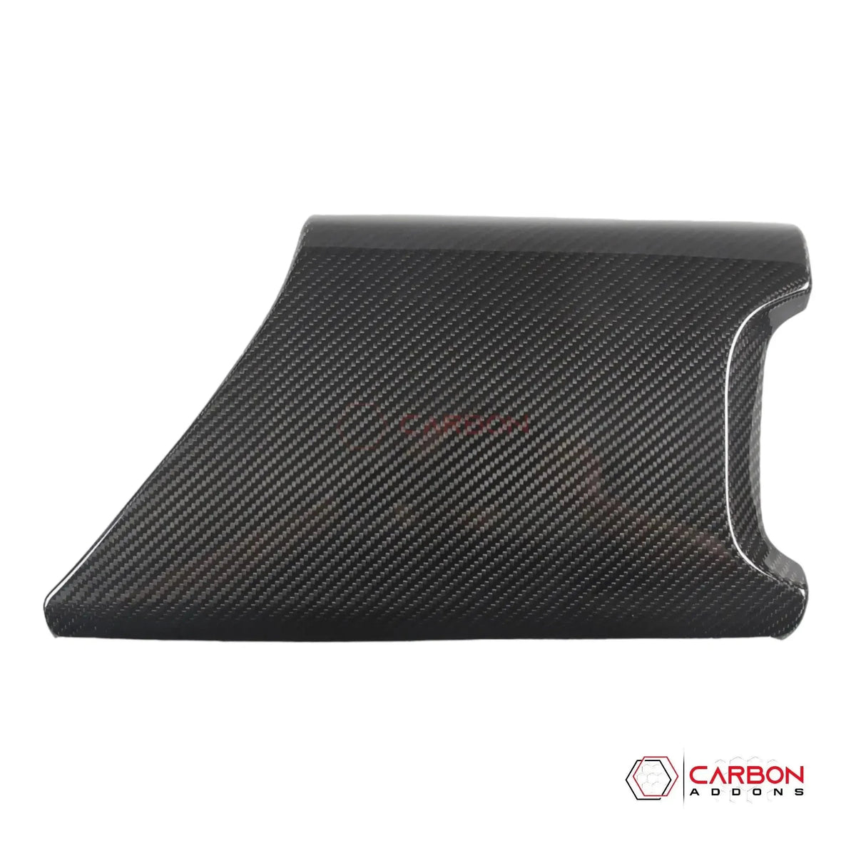 C8 Corvette Real Carbon Fiber Center Console Lid Armrest Cover | Interior Upgrade (2020–2027)