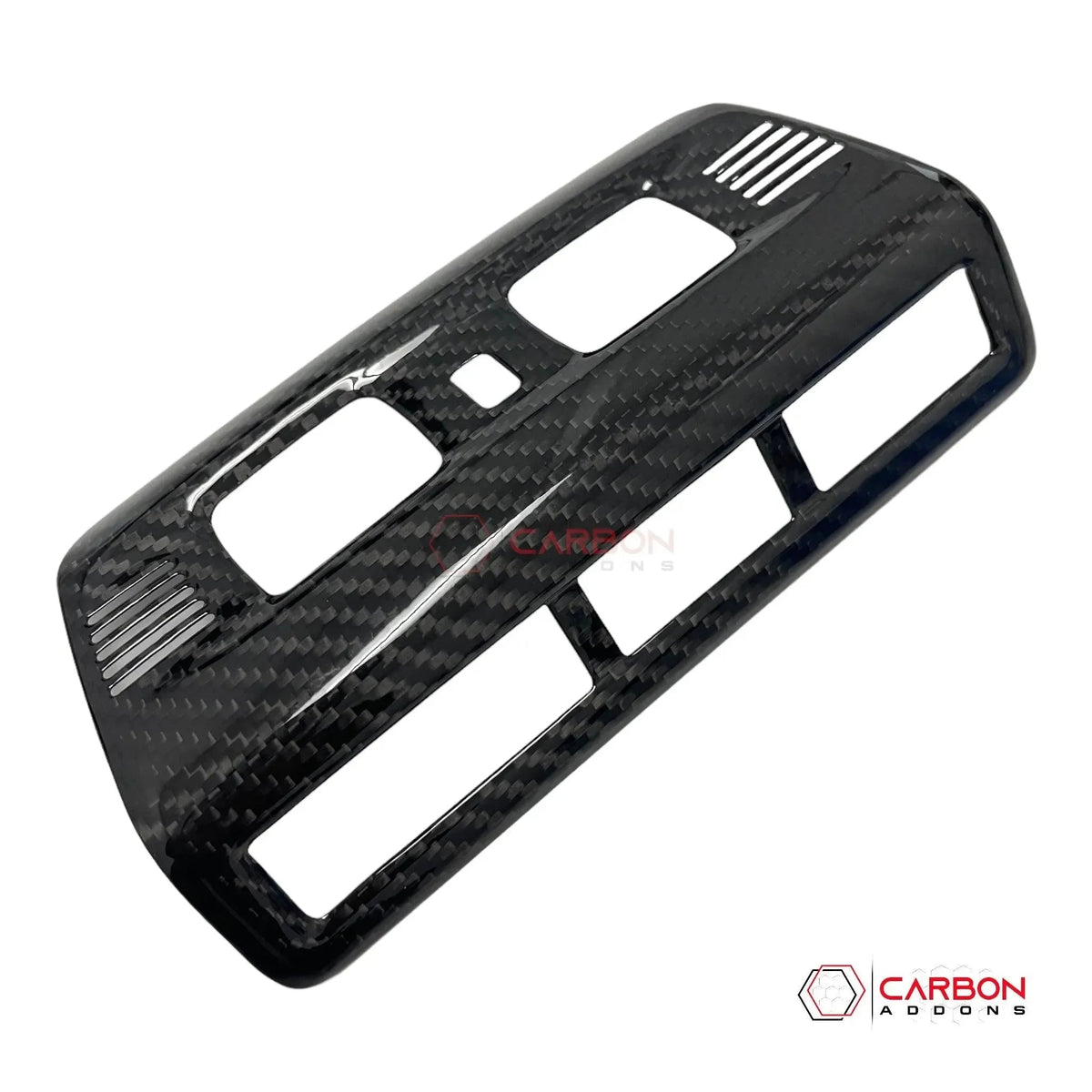 C8 Corvette Real Carbon Fiber Overhead Dome Light Trim Cover | Interior Upgrade (2020–2027)