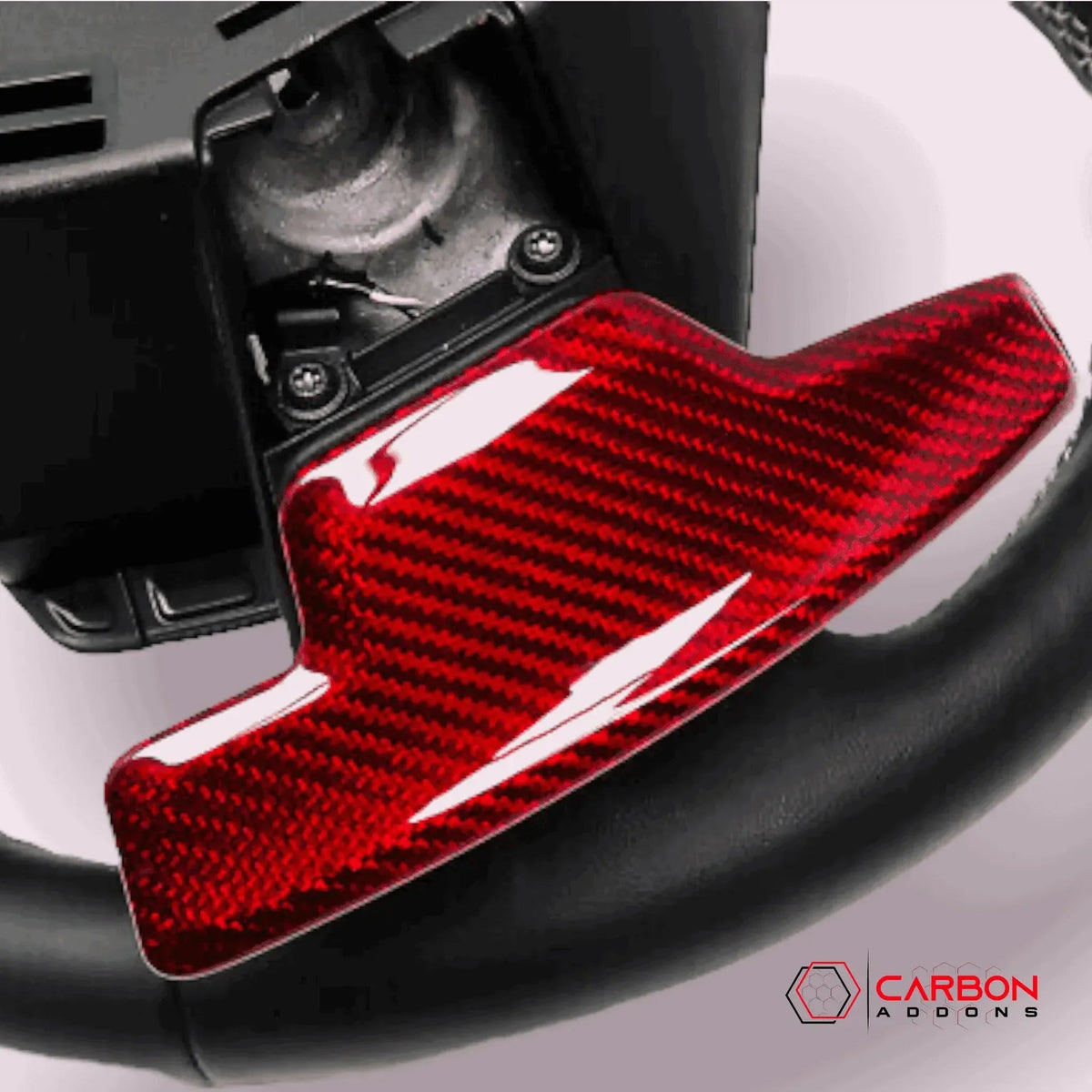 C8 Corvette Real Carbon Fiber Paddle Shifters | Direct Replacement (2020–2027)