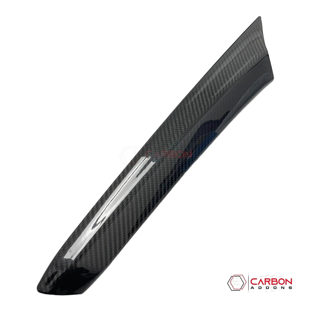 C8 Corvette Real Carbon Fiber Upper Right Center Console Cover (Passenger Side) | Interior Upgrade (2020–2025)