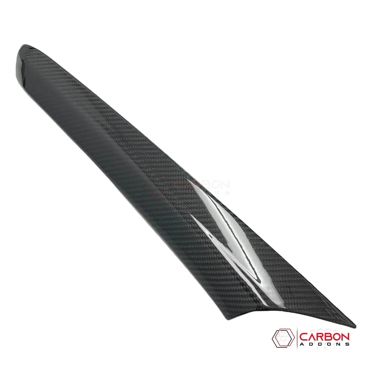 C8 Corvette Real Carbon Fiber Upper Right Center Console Cover (Passenger Side) | Interior Upgrade (2020–2025)
