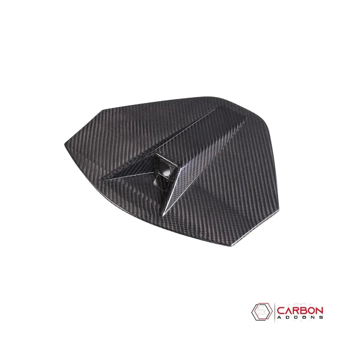 C8 Corvette Carbon Fiber Rear Camera Decklid Housing Trim Cover | Exterior Upgrade (2020–2027 Coupe)