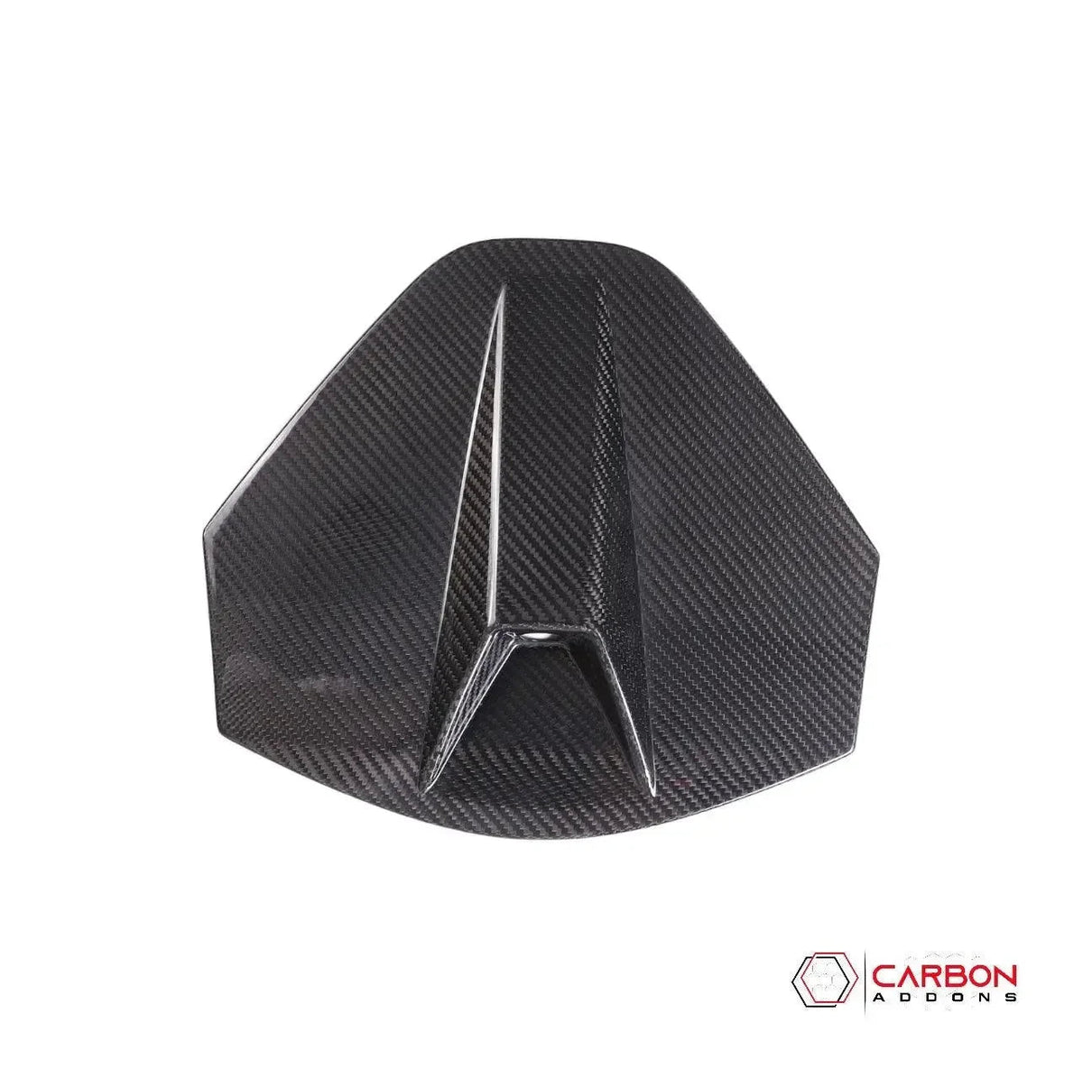 C8 Corvette Carbon Fiber Rear Camera Decklid Housing Trim Cover | Exterior Upgrade (2020–2027 Coupe)
