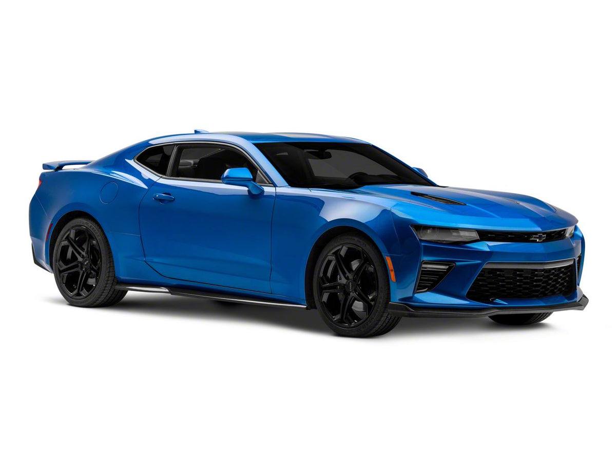 ACS T6 Style Side Skirts; Carbon Fiber (16-24 Camaro, Excluding ZL1)