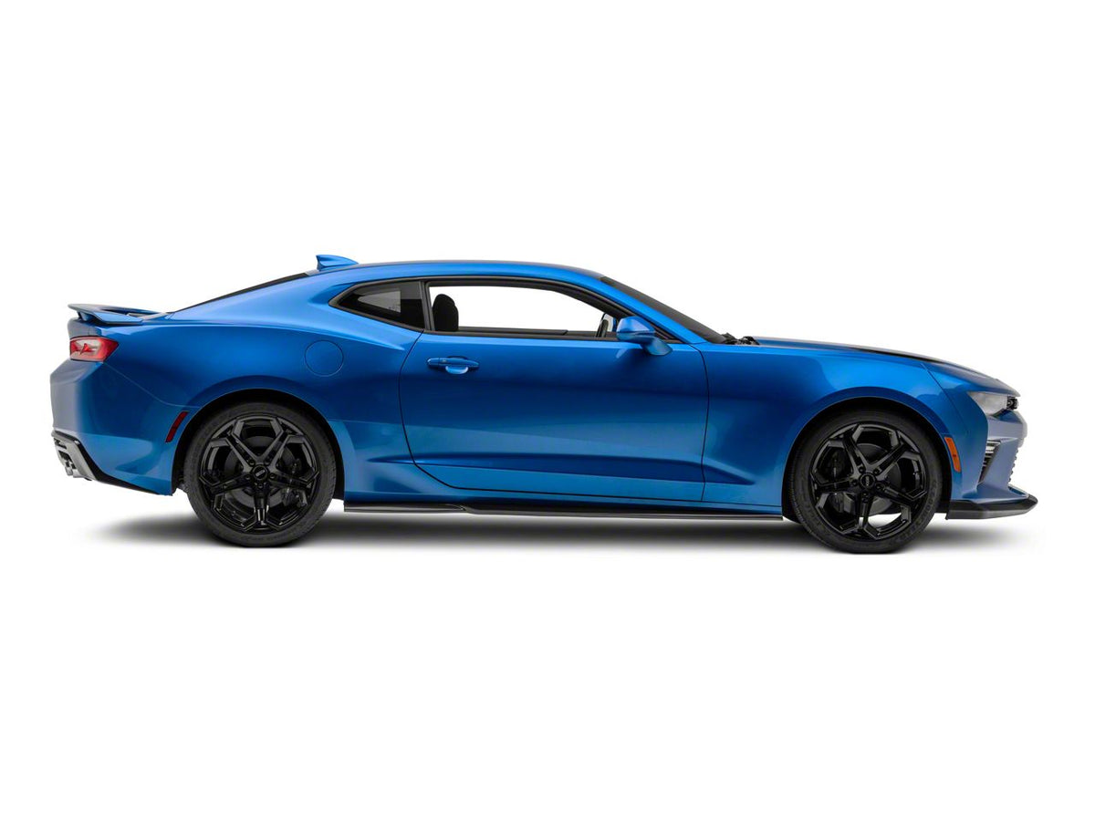 ACS T6 Style Side Skirts; Carbon Fiber (16-24 Camaro, Excluding ZL1)