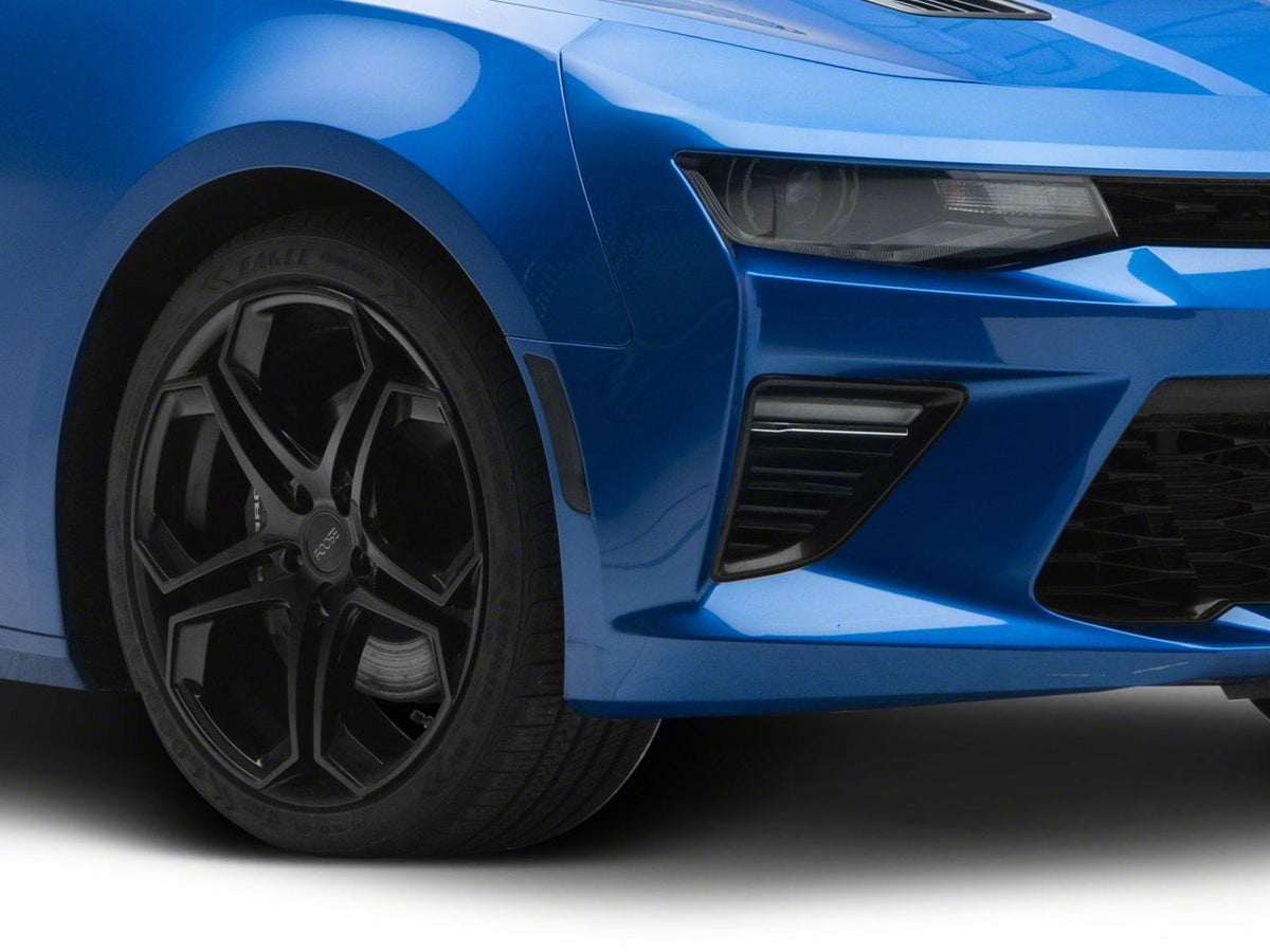 Dynamic LED Side Markers; White; Smoked (16-24 Camaro)
