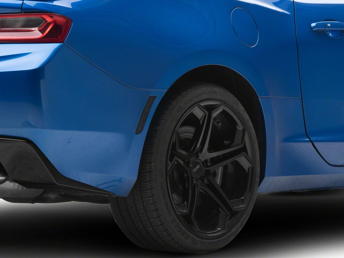 Dynamic LED Side Markers; White; Smoked (16-24 Camaro)