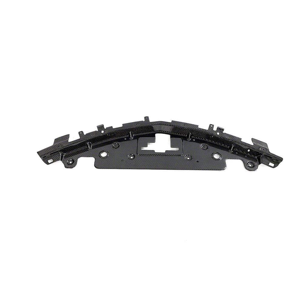Radiator Cover; Gloss Carbon Fiber (16-24 Camaro)