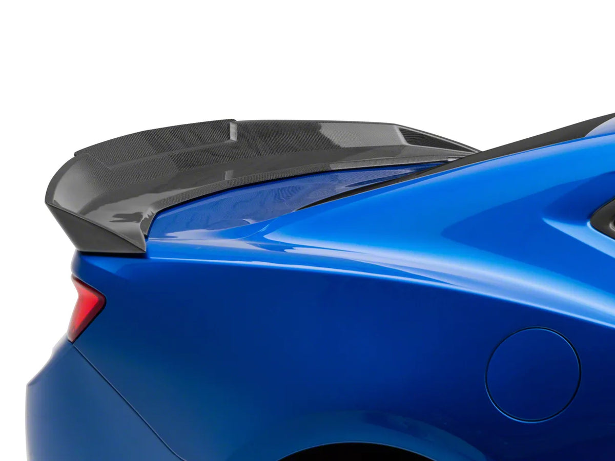Track Package Rear Spoiler; Carbon Fiber (16-24 Camaro)