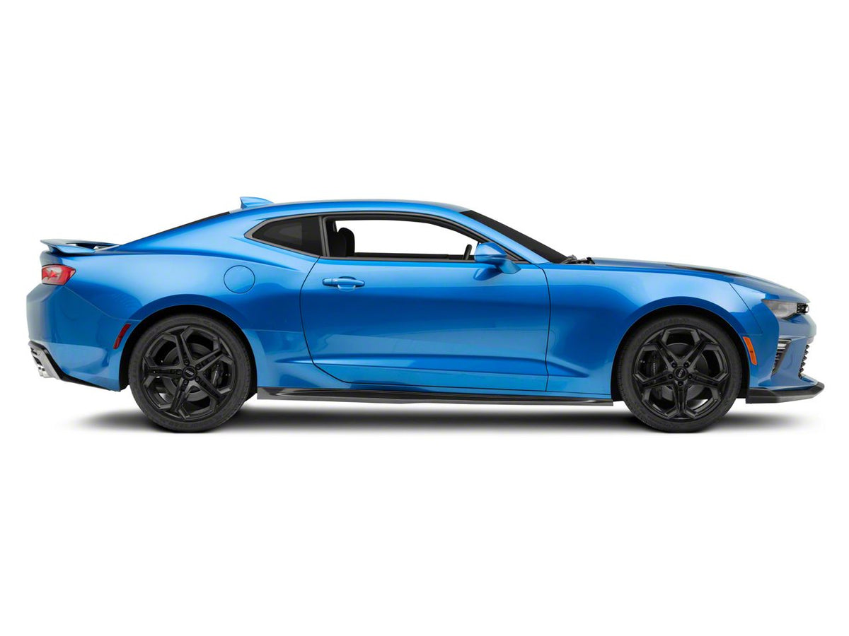 ZL1 Style Side Skirts; Carbon Fiber (19-24 Camaro LT w/ RS Package, SS)