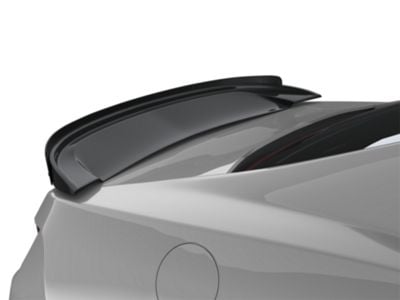 ZL1 Wickerbill Style Rear Wing Spoiler; Gloss Black (10-13 Camaro)