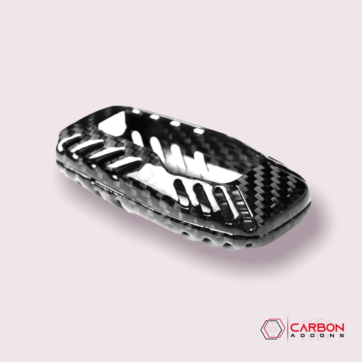 Carbon Fiber Key Fob Cover for 2015-2017 Mustang