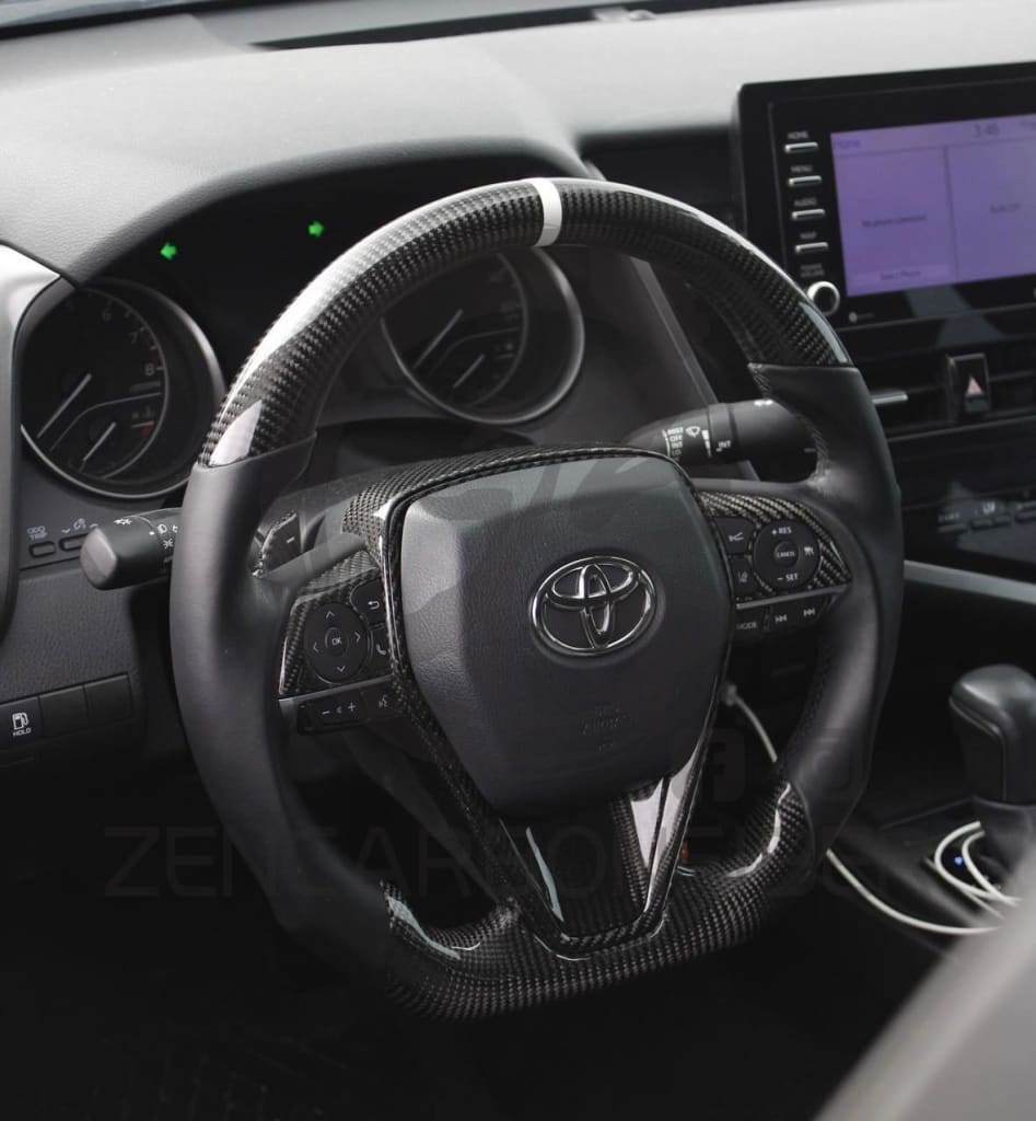 2018-2024 Toyota Camry/Avalon Carbon Fiber Steering Wheel