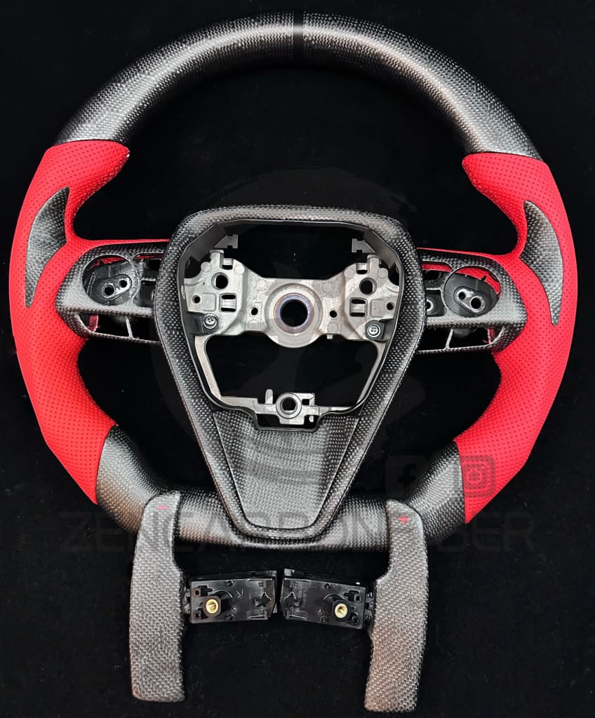 2018-2024 Toyota Camry/Avalon Carbon Fiber Steering Wheel
