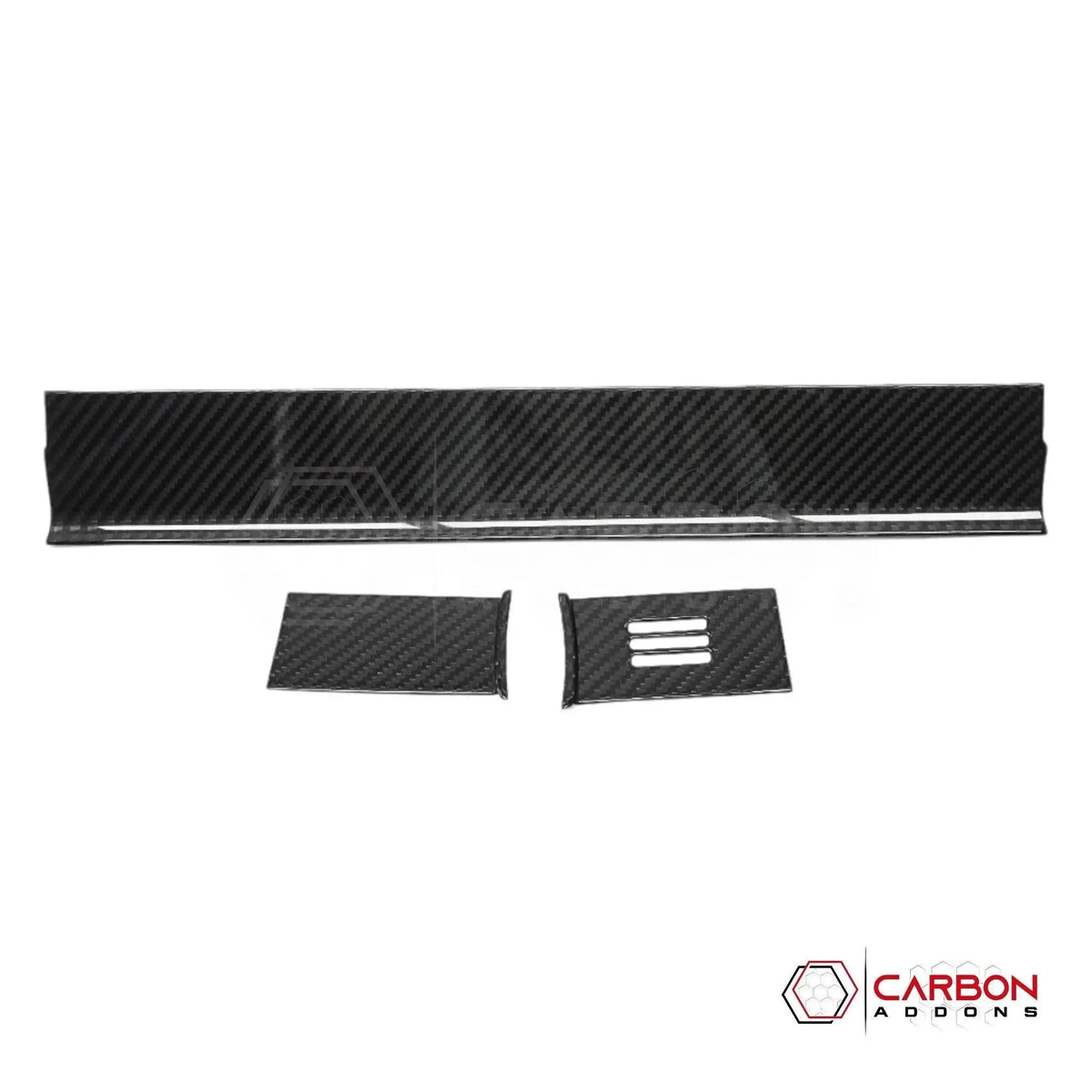 Real Carbon Fiber Dashboard Trim Cover For F150 2015-2020