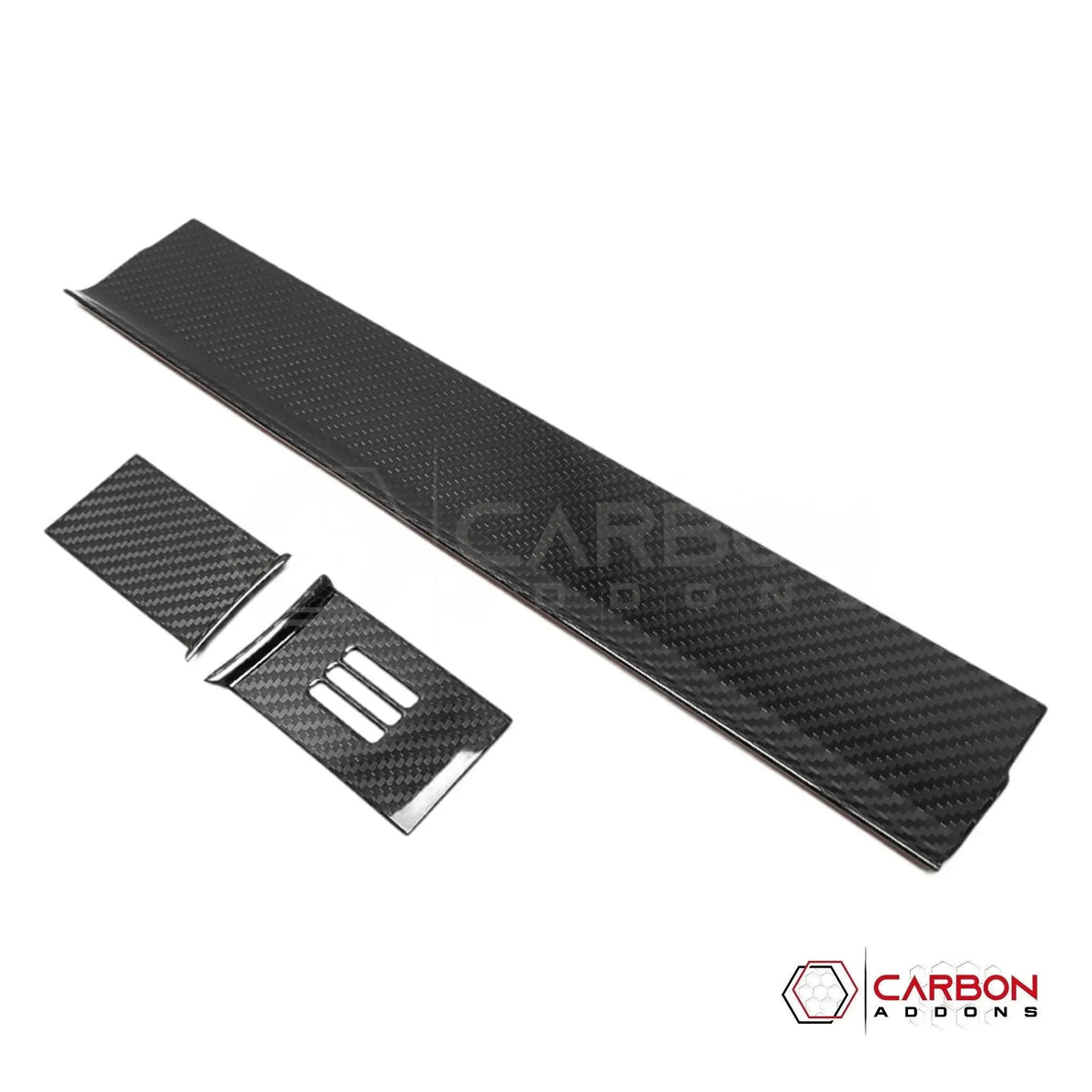 Real Carbon Fiber Dashboard Trim Cover For F150 2015-2020